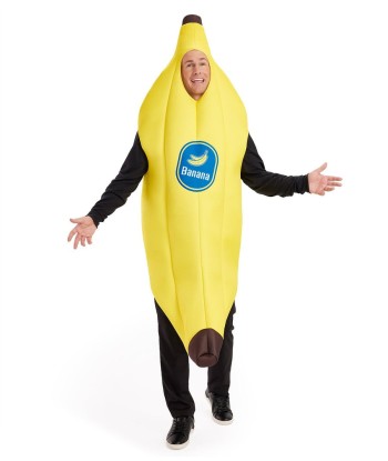 Men's Banana Costume brillant des détails fins