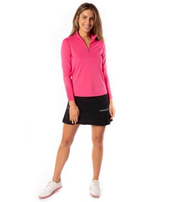 Golftini Women's Black Side Pleat Performance Tornado Skort (Size 0) SALE Profitez des Offres !