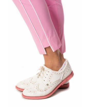 Golftini Women's Bubble Gum Pink Pull-On Stretch Ankle Pant (Size Medium) SALE pas chere