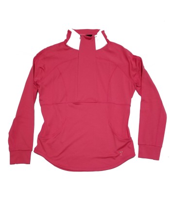 Golftini Women's Hot Pink Quarter Zip Pull Over Jacket (Size Large) SALE Par le système avancé 