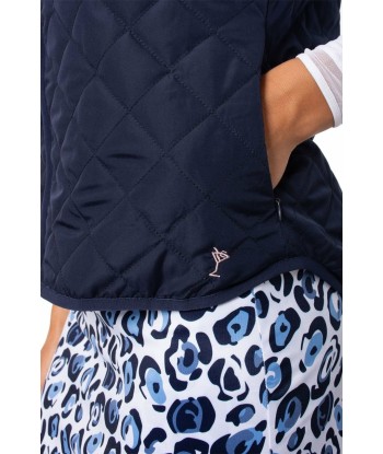 Golftini Women's Navy/White Reversible Wind Vest (Size Medium) SALE vente chaude votre 