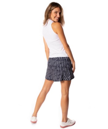 Golftini: Women's  16.5" Pull-On Ruffle Stretch Skort - Zodiac des créatures d'habitude