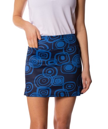 Golftini: Women's 16" Pull-On A-Line Stretch Skort - Eager Eyes (Shorter) solde