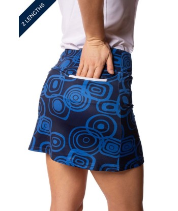 Golftini: Women's 16" Pull-On A-Line Stretch Skort - Eager Eyes (Shorter) solde