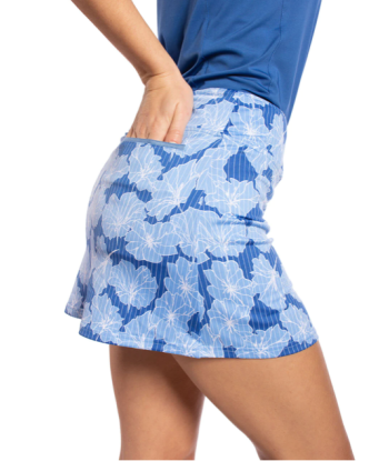 Golftini: Women's 17.5" Pull-On Stretch Skort - Blue Skies en ligne des produits 