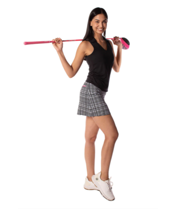 Golftini: Women's 17.5" Pull-On Stretch Skort - Work From Home À commander