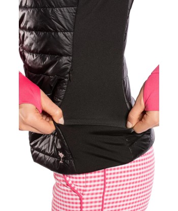 Golftini: Women's City Girl Vest - Black Par le système avancé 