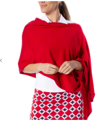 Golftini: Women's Cotton Cashmere Poncho (One Size) plus qu'un jeu 