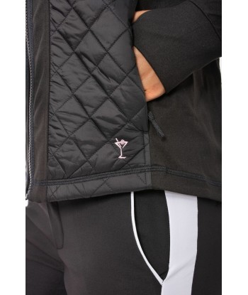 Golftini: Women's Hooded Windbreaker Jacket - Black du meilleur 