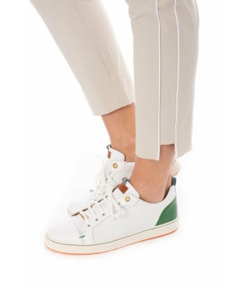 Golftini: Women's Khaki with White Stripe Pull-On Stretch Ankle Pant livraison et retour toujours gratuits