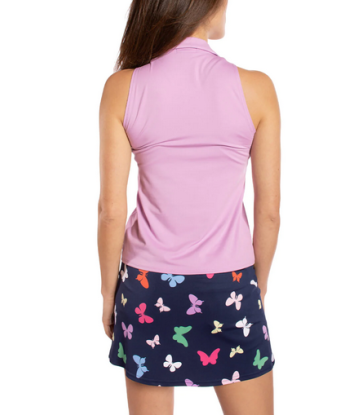 Golftini: Women's Lisa Sleeveless Sport Polo - Lavender une grave pollution 