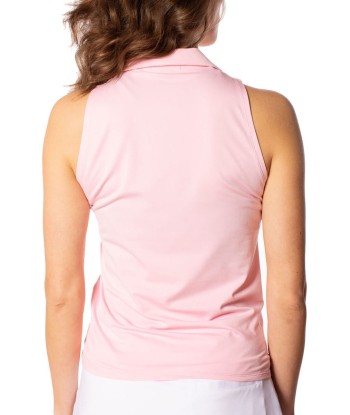 Golftini: Women's Lisa Sleeveless Sport Polo - Light Pink est présent 