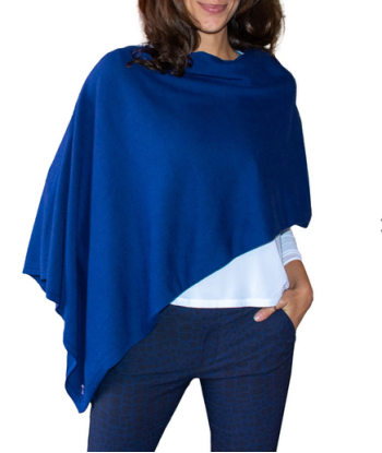 Golftini: Women's Cotton Cashmere Poncho (One Size) plus qu'un jeu 