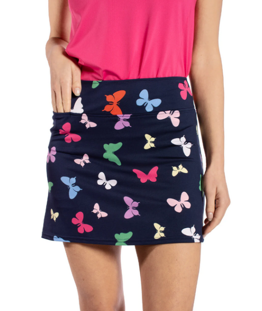 Golftini: Women's Pull-On A-Line 16" Length Stretch Skort - Day Drinking (Shorter) ouvre sa boutique