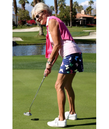 Golftini: Women's Pull-On Tech Skort - Day Drinking (Longer) Livraison rapide