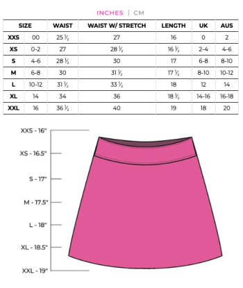 Golftini: Women's Pull-On Tech Skort - Day Drinking (Longer) Livraison rapide